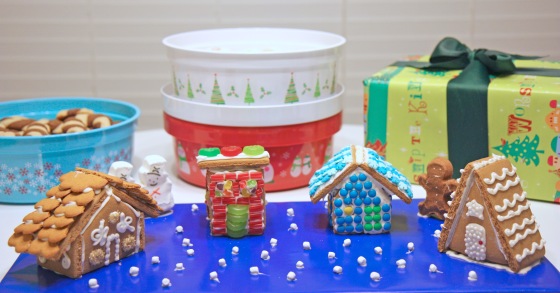 The completely edible gingerbread houses